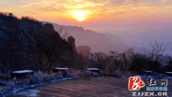 张家界天子山雪后初晴现童话世界（组图）