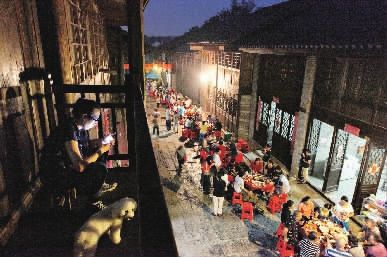 零陵柳子古街夜宴。