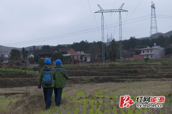 郴州供电公司输电运检专业巡视重要输电线路