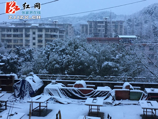  【快讯】 张家界市城区迎来降雪