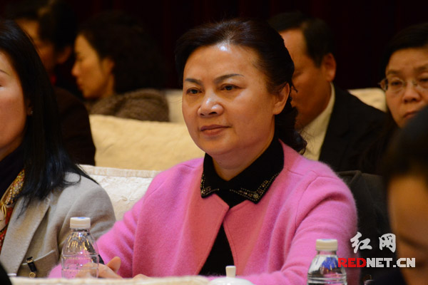 湖南省政协委员陈丽君。
