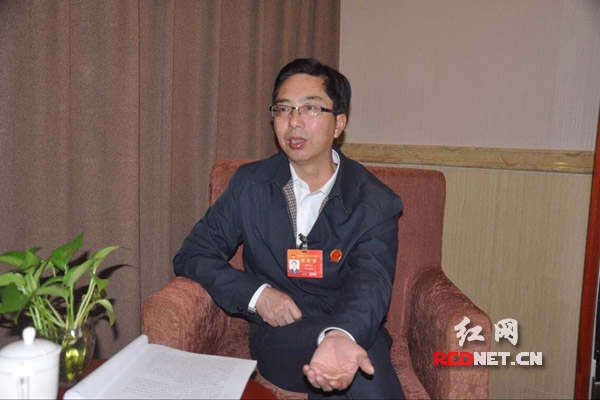 湖南省人大代表、省人大法制委委员张早平。