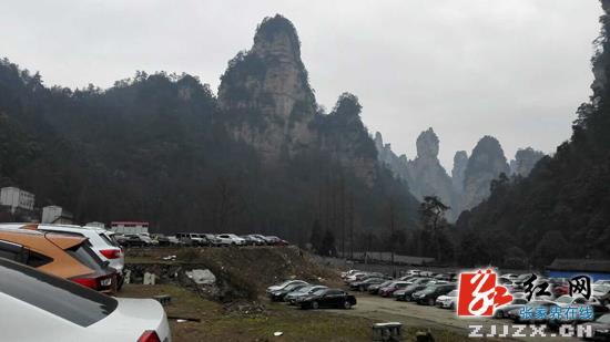 张家界武陵源迎春节旅游高峰 接待空间充足