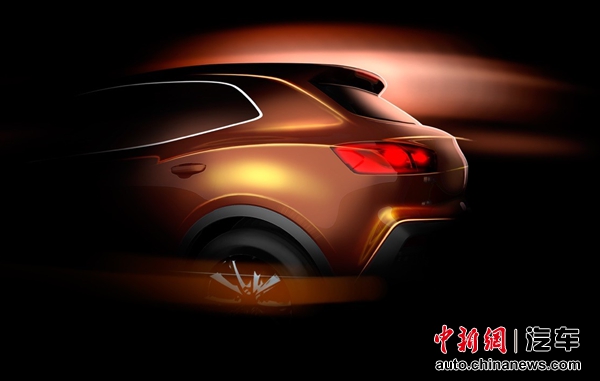 德国宝沃全新概念车预告图发布即将亮相日内瓦