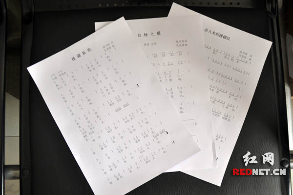陈书国与吴龙海合作了10余首歌曲，留下的完整作品有《援疆新歌》《白杨之歌》等三首。