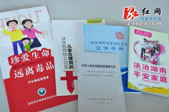 《反家庭暴力法》实施 张家界市启动宣传活动（图）