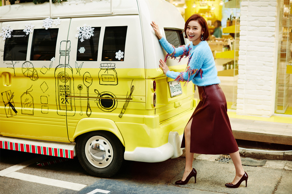 袁姗姗清新活泼