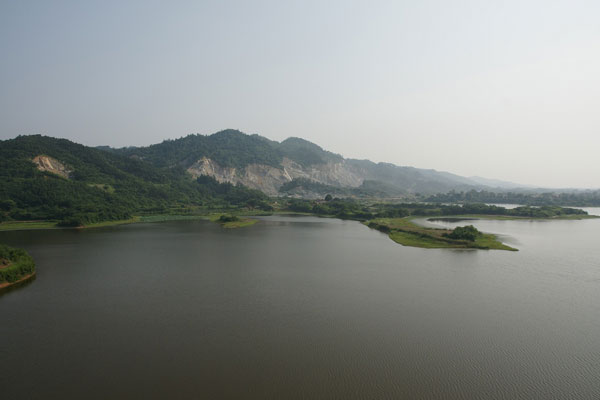 小墨山核电厂址原图。湖南核电有限公司/图