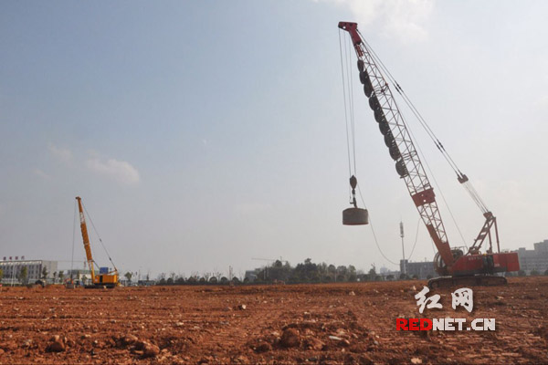 湖南妙盛动力科技集团有限公司长沙高新区产业园开工现场。