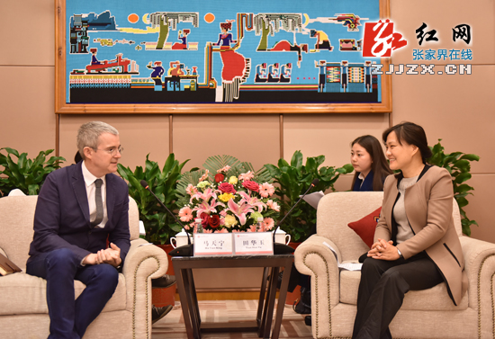【简讯】田华玉会见法国驻武汉总领事马天宁