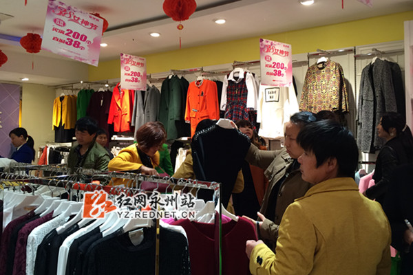 女装店生意火爆