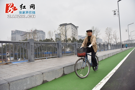 【城市观察员】请尊重“自行车道”做文明张家界人