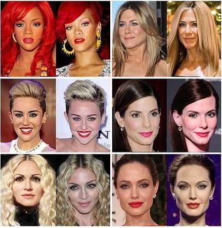 名人蜡像也有靠谱的看看明星这些谁真谁假（图）