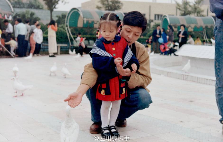 老爸像男票！成都妹纸47岁爸比颜值逆天