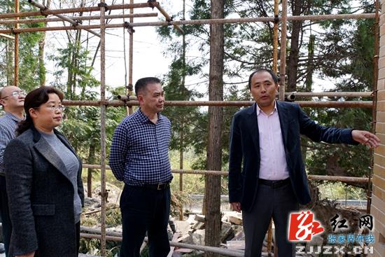 武陵源：朱用文、褚新年深入协合乡调研乡村旅游发展情况