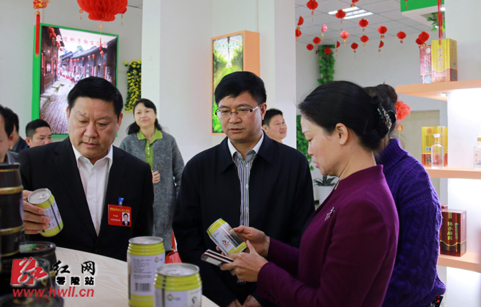 桂林市党政代表团来永州零陵区考察农村淘宝项