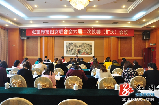 张家界市妇女联合会六届二次执委(扩大)会议召开