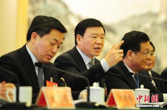 娄勤俭。<a target='_blank' href='http://www.chinanews.com/'>中新社</a>发 杨华峰 摄