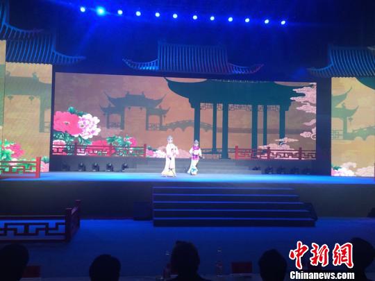 2016浙江遂昌汤显祖文化节开幕式。奚金燕摄