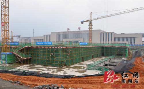 湘潭火车站南广场项目建设进展顺利 预计年底