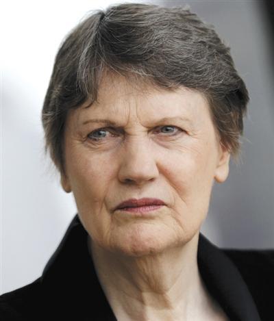 海伦·克拉克 新西兰前总理、联合国开发计划署署长。