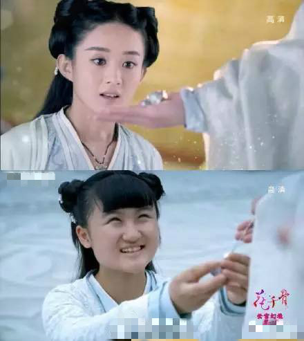 去年《花千骨》爆红,赵丽颖圆圆的包子脸萌到一票人,但是徒弟"幽若"却