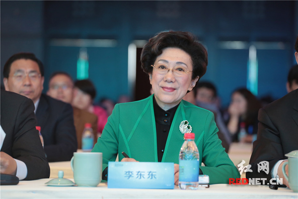 全国政协委员、原新闻出版总署副署长、中国新闻文化促进会会长李东东。