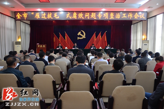 张家界正风反腐进行时：“雁过拔毛”式腐败问题“大起底”