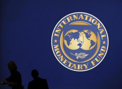 图为国际货币基金组织标识。