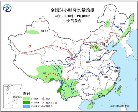 南方雨水暂歇明起强降雨再袭江南华南