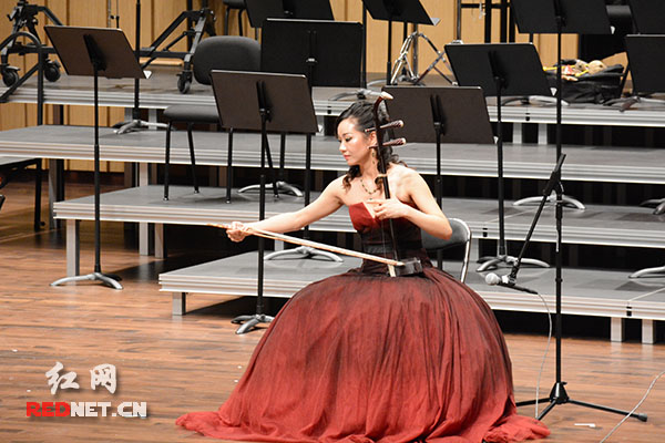 4月29日晚，“指尖上的心弦——张音悦专场音乐会”在长沙音乐厅上演。