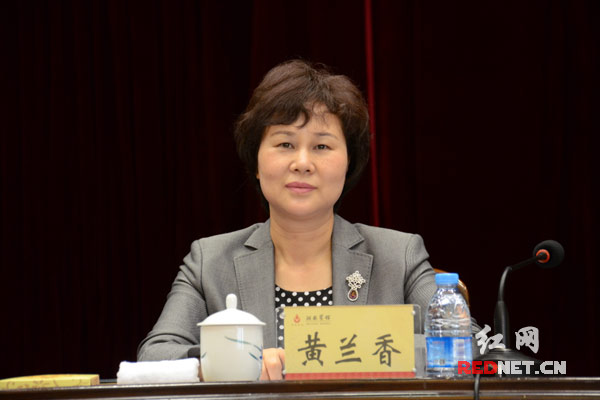 湖南省委常委、省委统战部部长黄兰香出席会议并讲话。