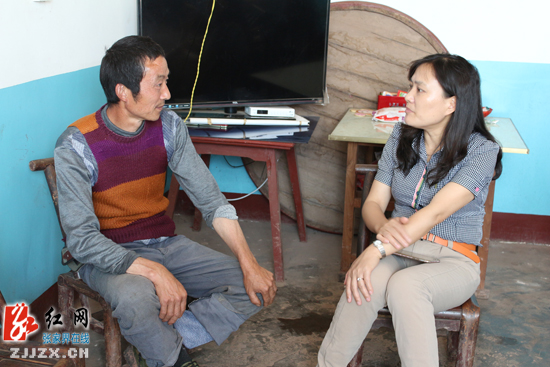 田华玉到联系村调研指导精准扶贫和小康建设工作