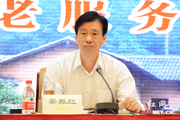 湖南省副省长蔡振红出席并讲话。