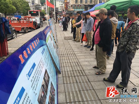 “5.15”宣传日 张家界公安联合多部门宣传打击防范经济犯罪