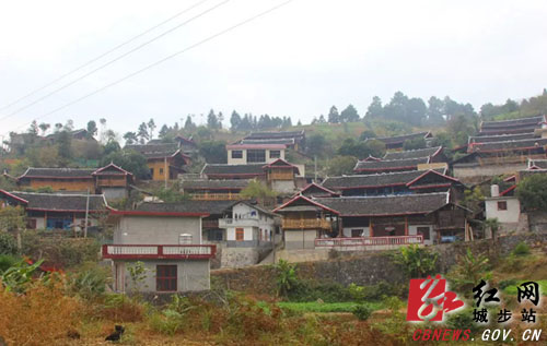 危房改造后的大井村新貌