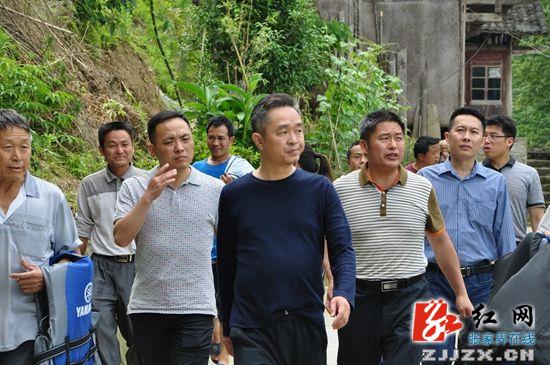 桑植：刘卫兵深入乡镇实地调研旅游资源分布情况