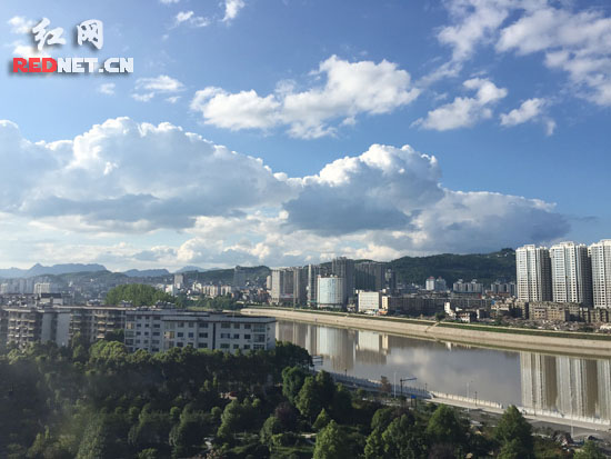 “蓝色”的张家界，空气质量在全国名列前茅
