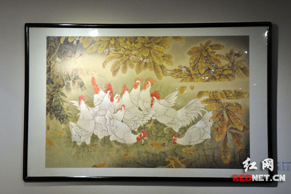 展览上的每一幅作品都寄托着画家的情感和意趣，体现了画家师法自然的创作理念，以及对于传统中国工笔画语言的当代性解读。