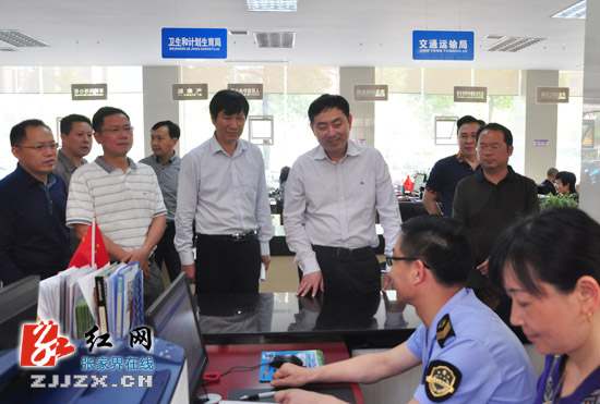 王志刚深入慈利县调研（图）