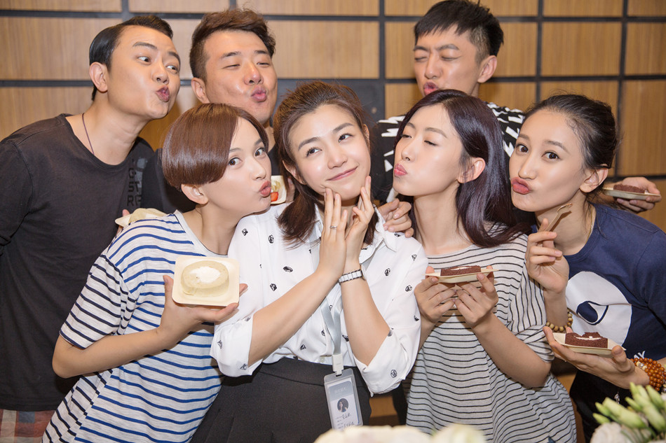 陈妍希和《北上广》的小伙伴们