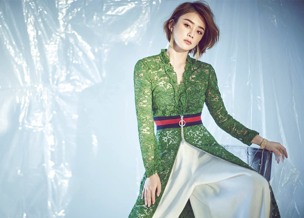 袁姗姗气场十足