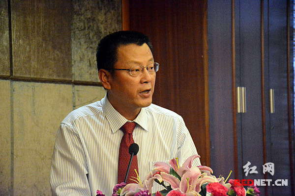 中国电建集团中南勘测设计研究院有限公司副院长罗俊军致辞。