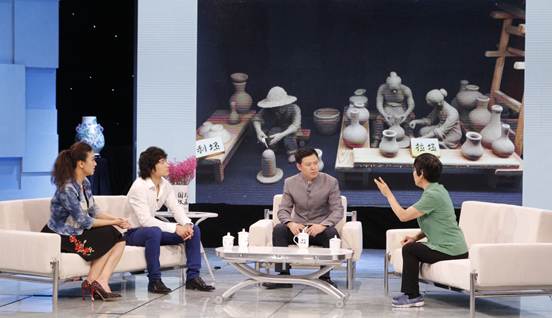 青年演员李小明做客大型文化类电视节目《探秘