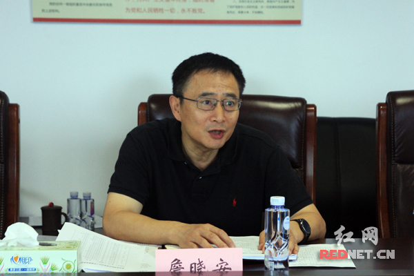 湖南省水利厅党组书记、厅长詹晓安表示，农田水利设施建设要形成良性机制，发挥长久效益。