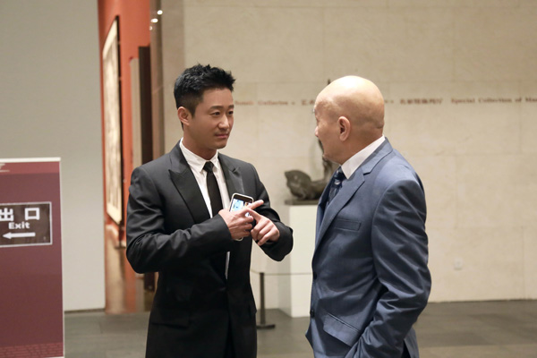 吴京加盟“功夫盛宴” 助威洪金宝显情义