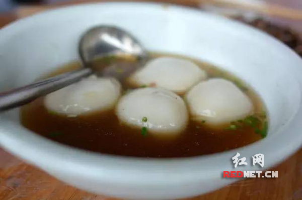 汤圆是有代表性的合口美食。
