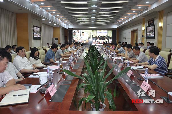 27日上午，防汛会商会召开，部署湖南新一轮强降雨防范工作。