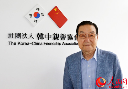 韩国前体育部部长、韩中亲善协会会长李世基