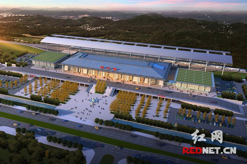 高铁郴州西站扩容改造工程完成基础施工_湖南频道_红网